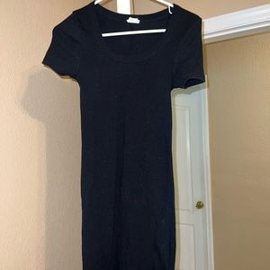 Cotton on- mini black dress. Size x small.